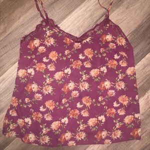 floral tank top